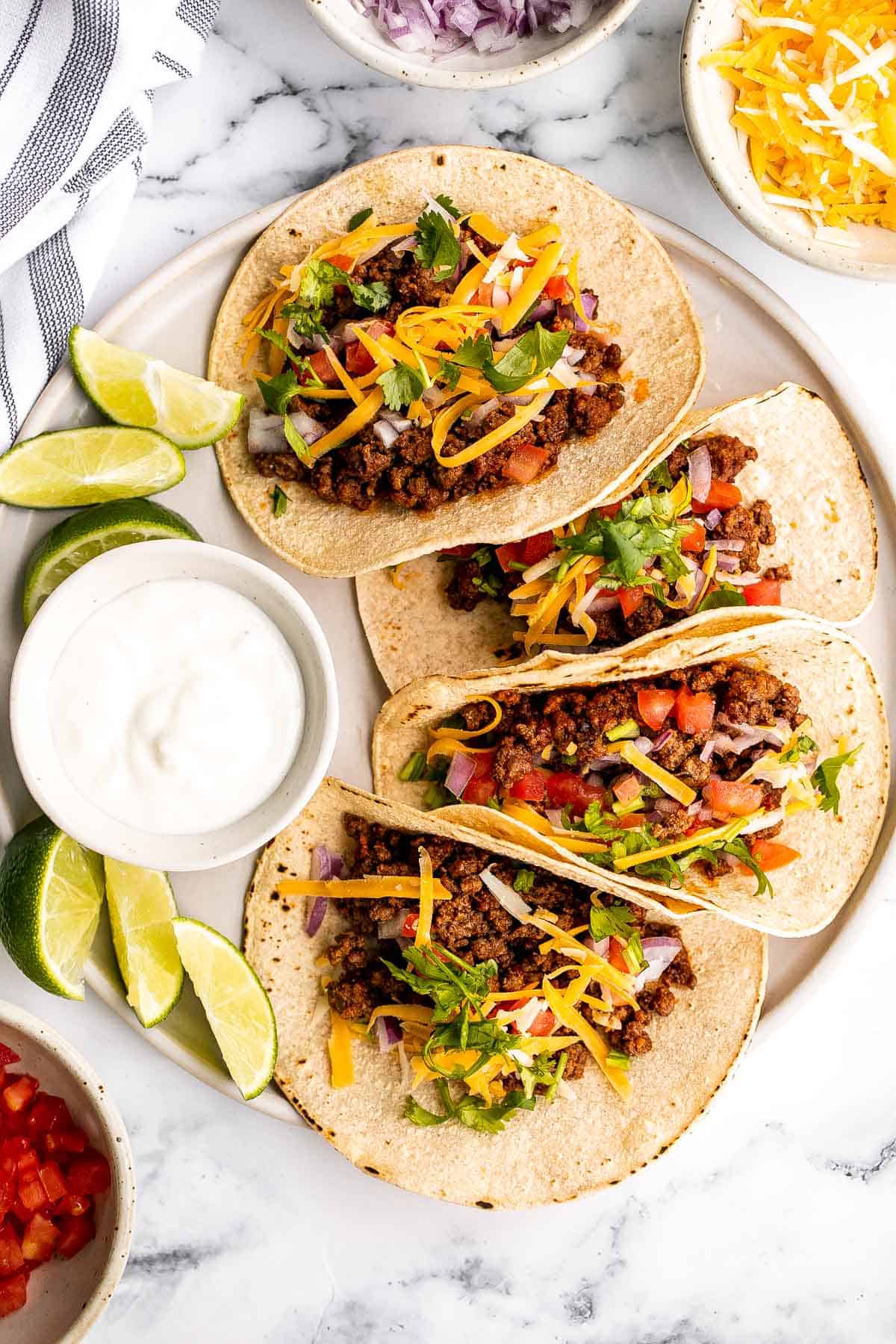mexican ground beef tacos 6